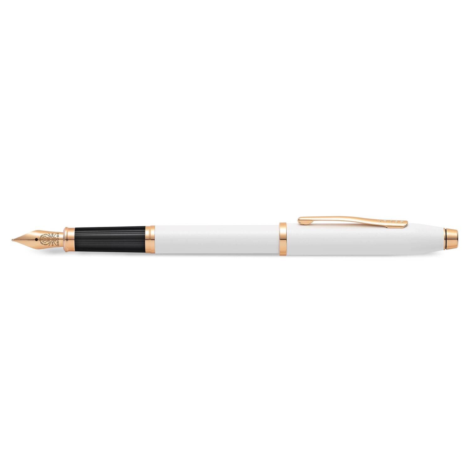 Century II Pearlescent White Lacquer Rose-tone Fountain Pen GM21005, MPN: GM21005, 73228132877