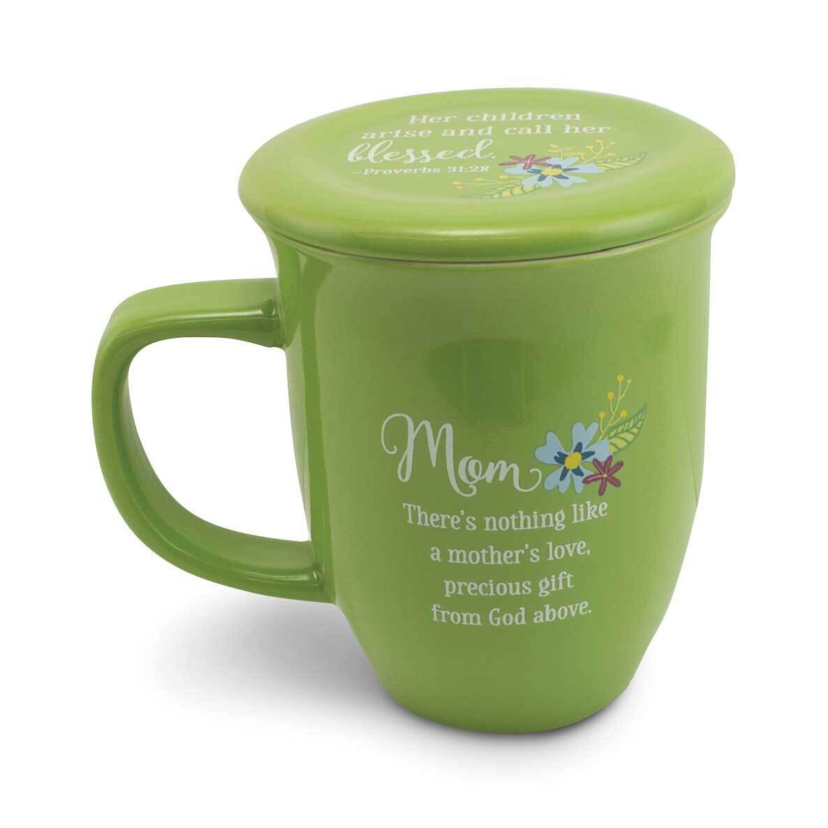 Mom Green Floral Mug and Coaster Set Boxed GM21141, MPN: GM21141, 785525293631