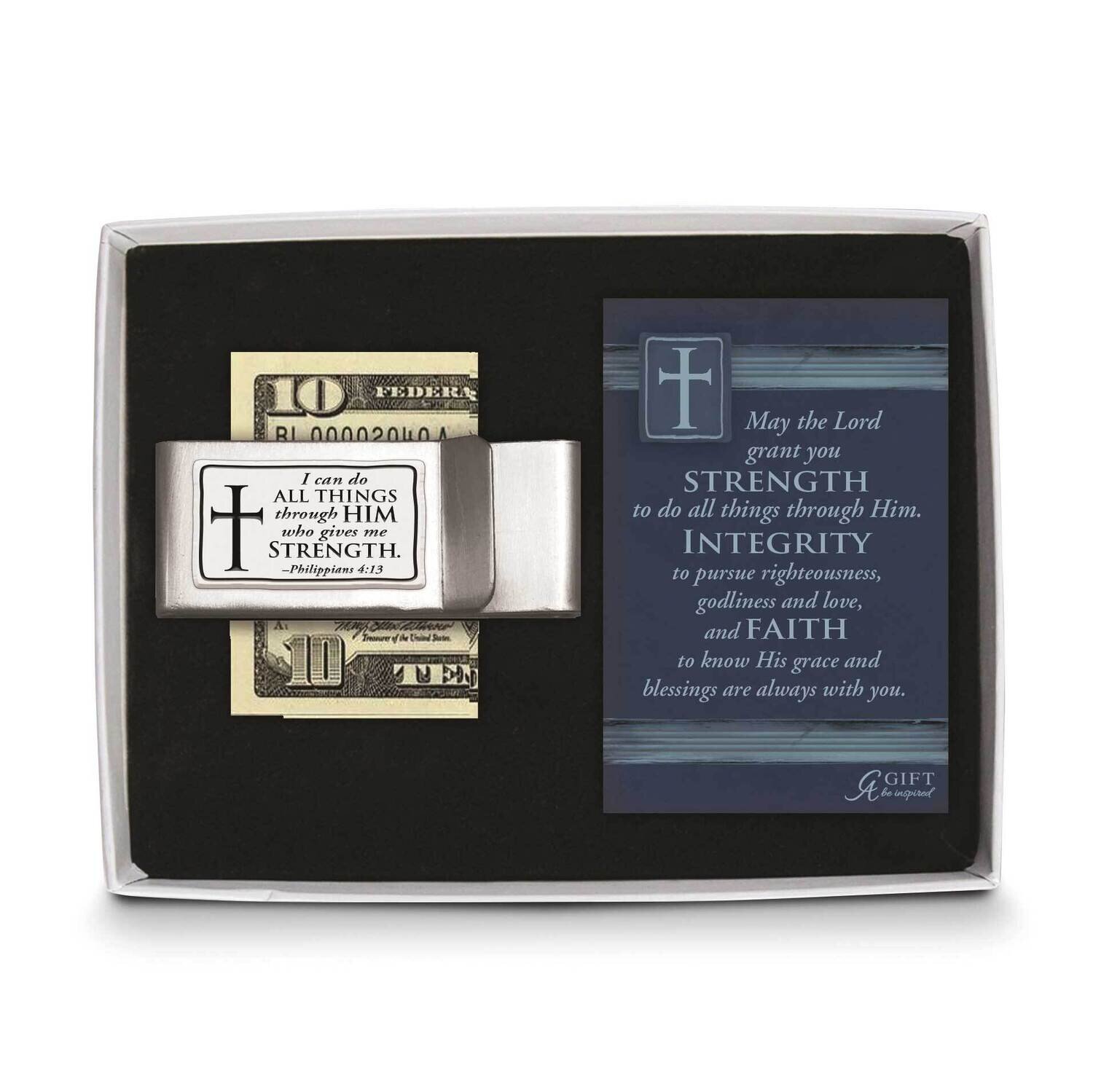 I Can Do All Things Dble Money Clip Gift Boxed with Card GM21149, MPN: GM21149, 785525296625