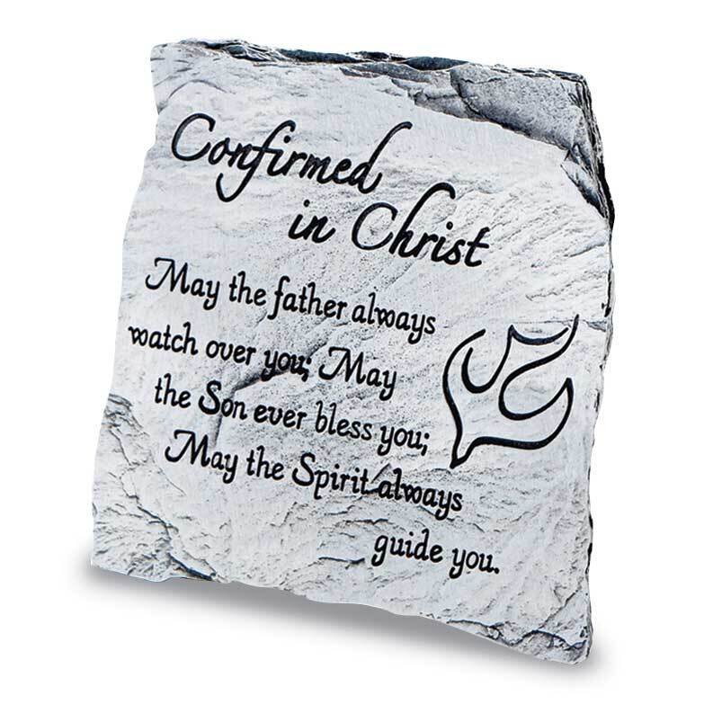 Silver-tone Enamel Confirmation Message Slate Plaque GM21200, MPN: GM21200, 785525207263