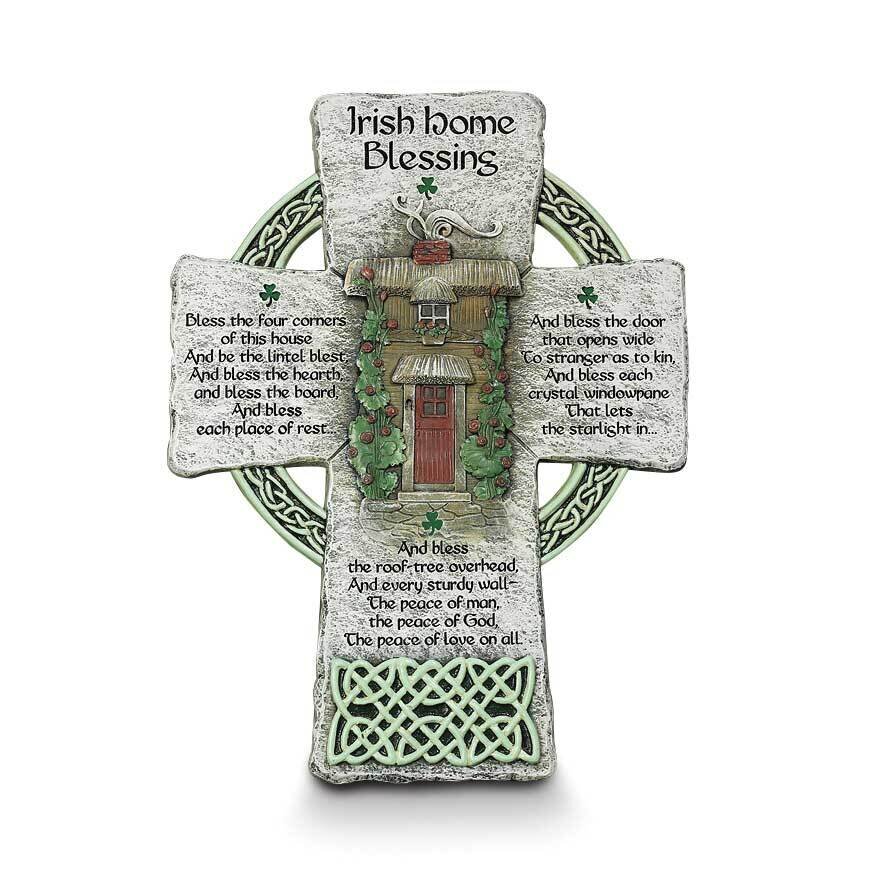 Irish Home Blessing Cross Boxed GM21215, MPN: GM21215, 95177568989