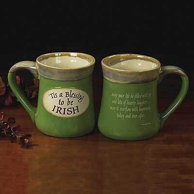 Blessing To Be Irish Pottery Mug Boxed GM21217, MPN: GM21217, 95177483336