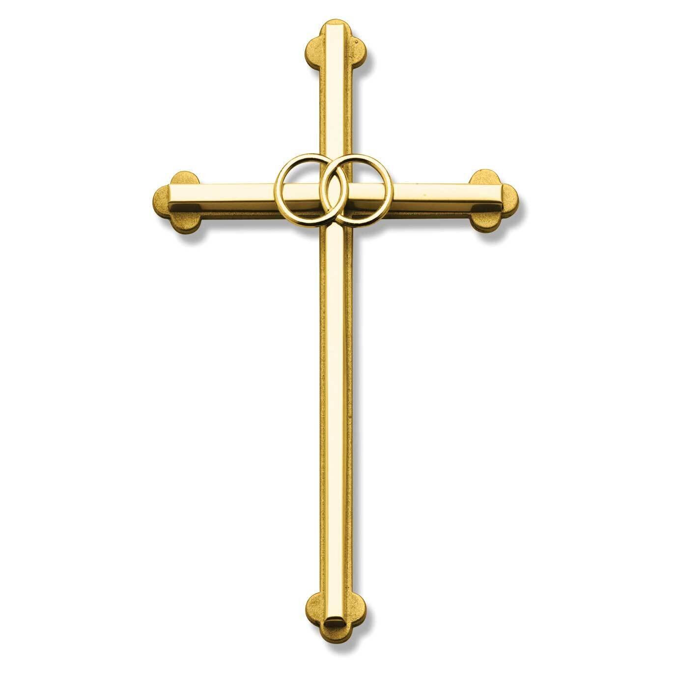 Gold-tone Wedding Cross GM21235, MPN: GM21235, 785525203883