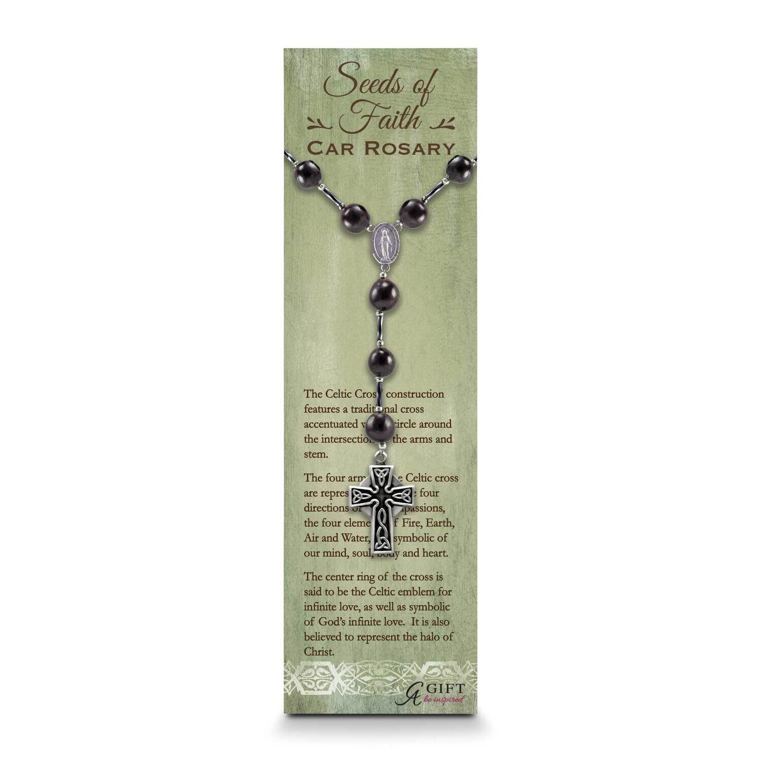 Celtic Car Rosary GM21239, MPN: GM21239, 785525253543