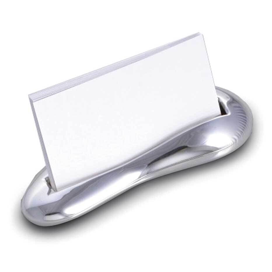 Silver-plated Desktop Business Card Holder GM21348