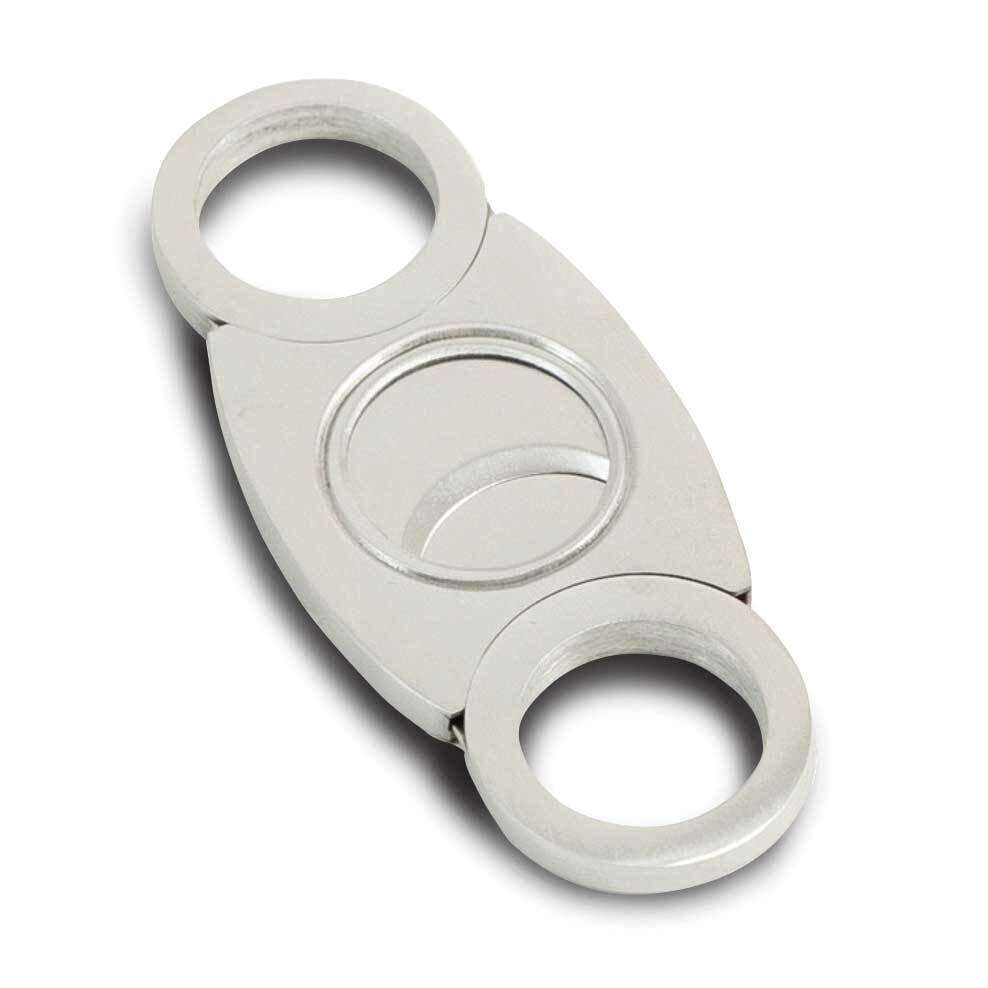 Stainless Steel Guillotine Cigar Cutter with Solid Back GM21578, MPN: GM21578, 797140501138