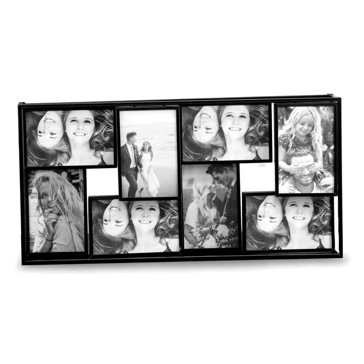 Black Metal 4 x 6 Inch Photo Collage Picture Frame GM21610