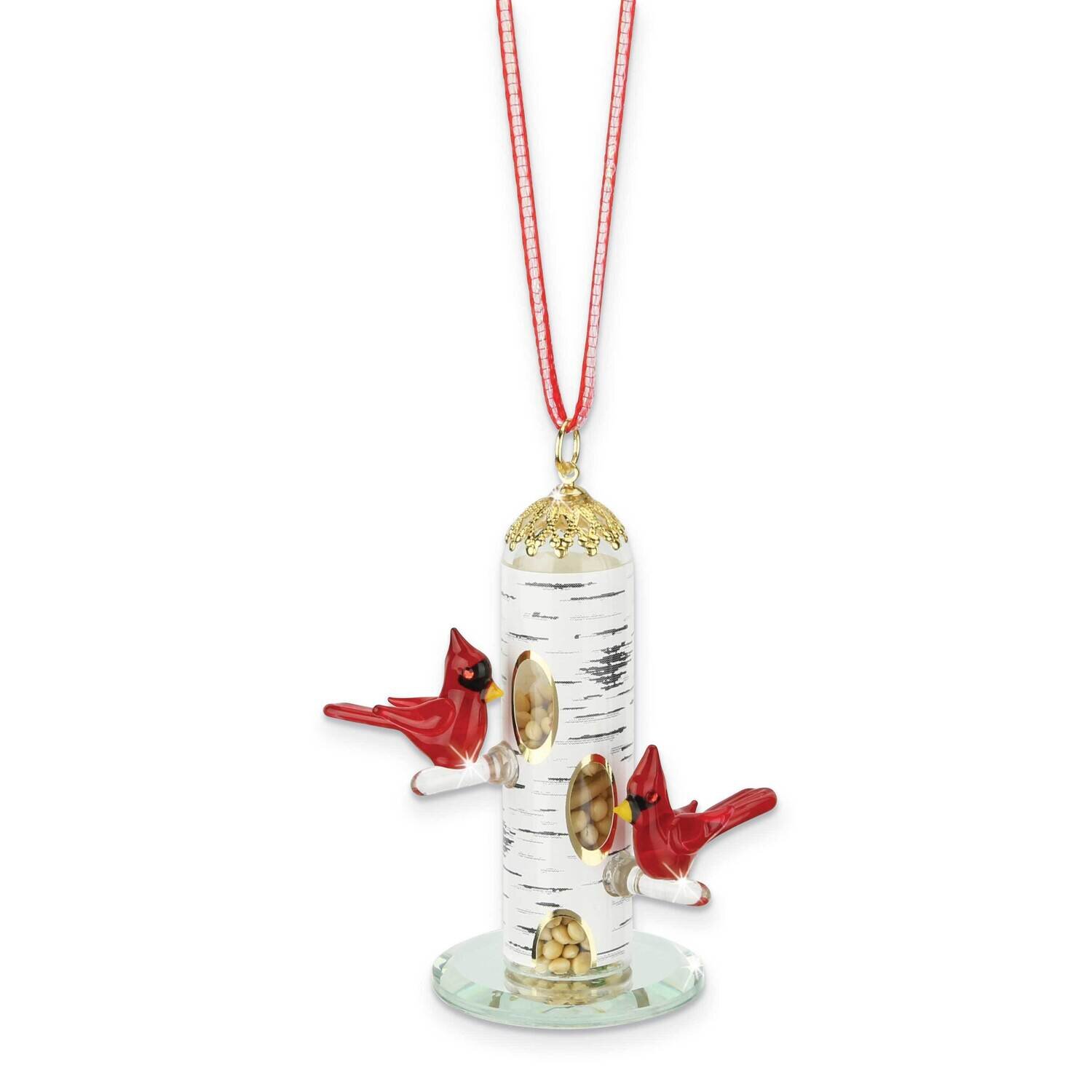 Cardinal's Delight Glass Figurine Ornament GM21632