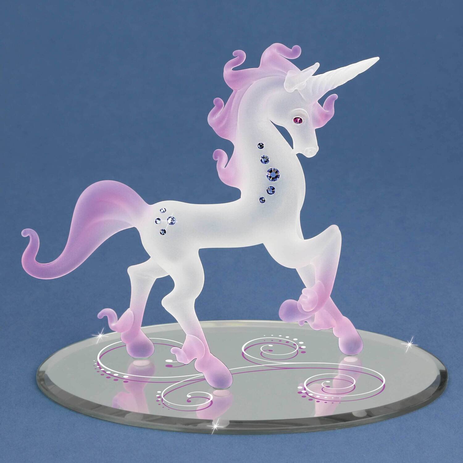 Magical Unicorn Glass Figurine GM21691