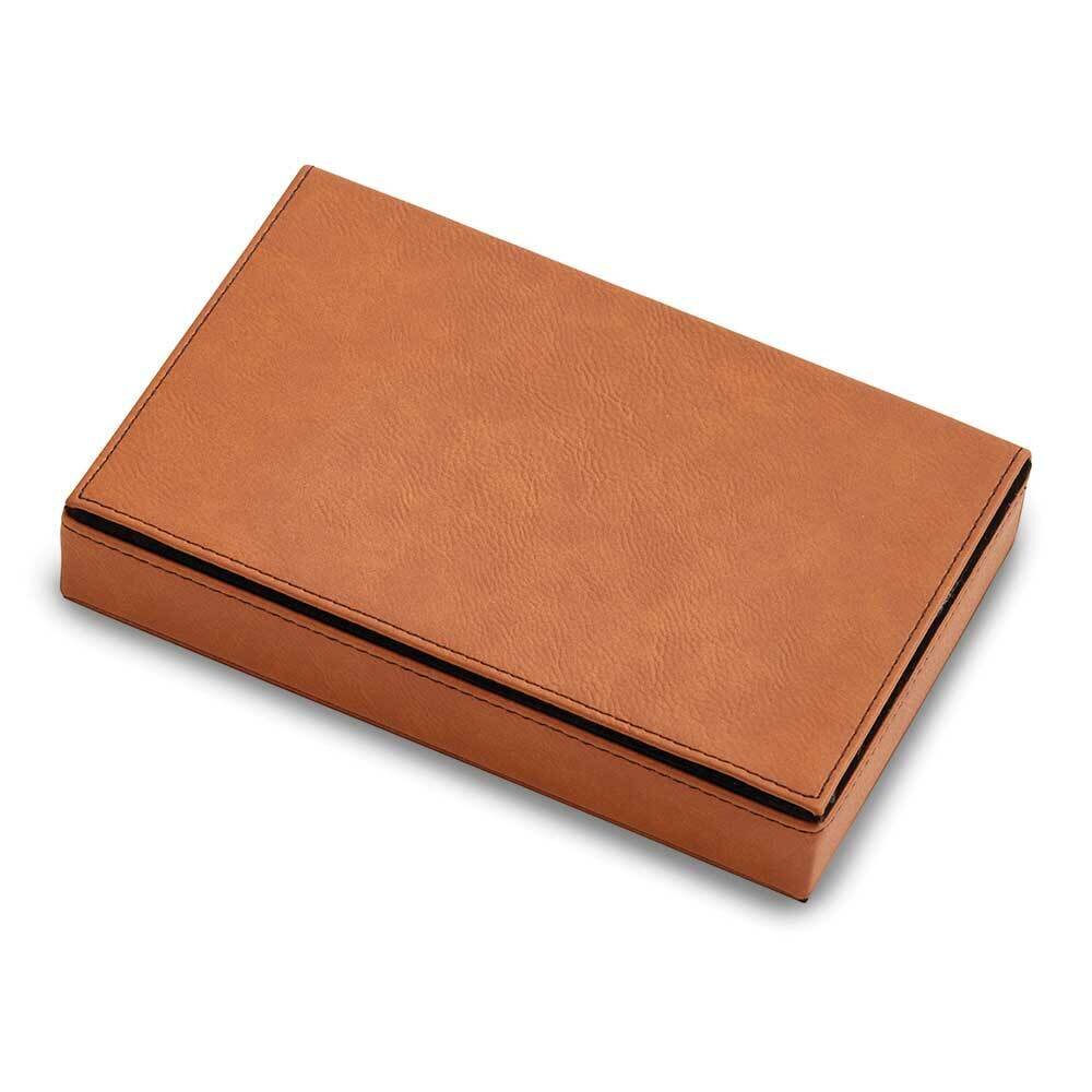 Caramel Leatherette 2 Card Deck Set GM21730