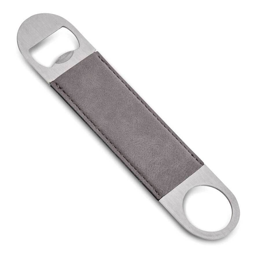 Large Grey Leatherette Bottle Opener GM21747, MPN: GM21747, 47105023039