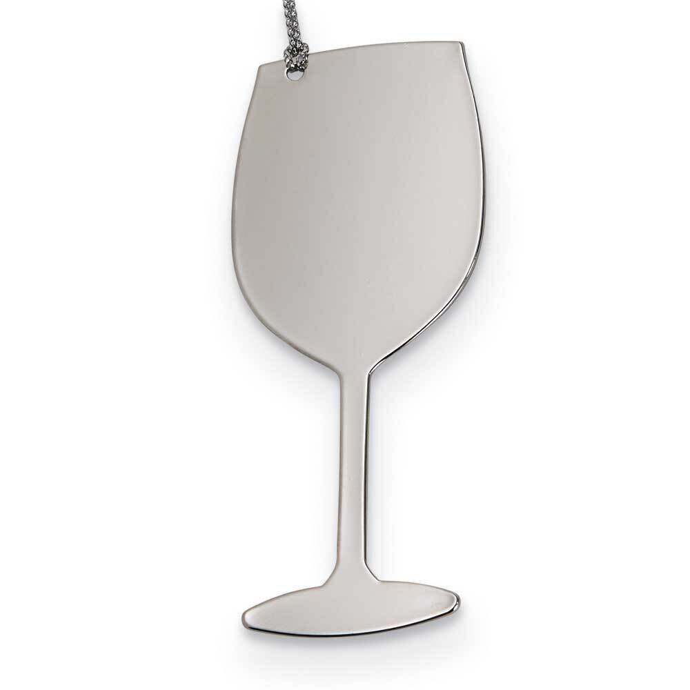 Nickel-plated Wine Glass Ornament GM21791, MPN: GM21791, 47105191332