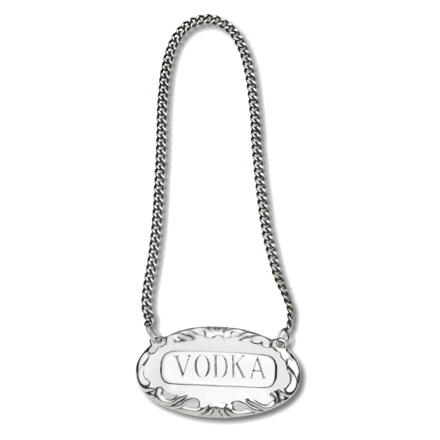 Empire Sterling Silver Vodka Liquor Label GM21949, MPN: GM21949, 44228037875