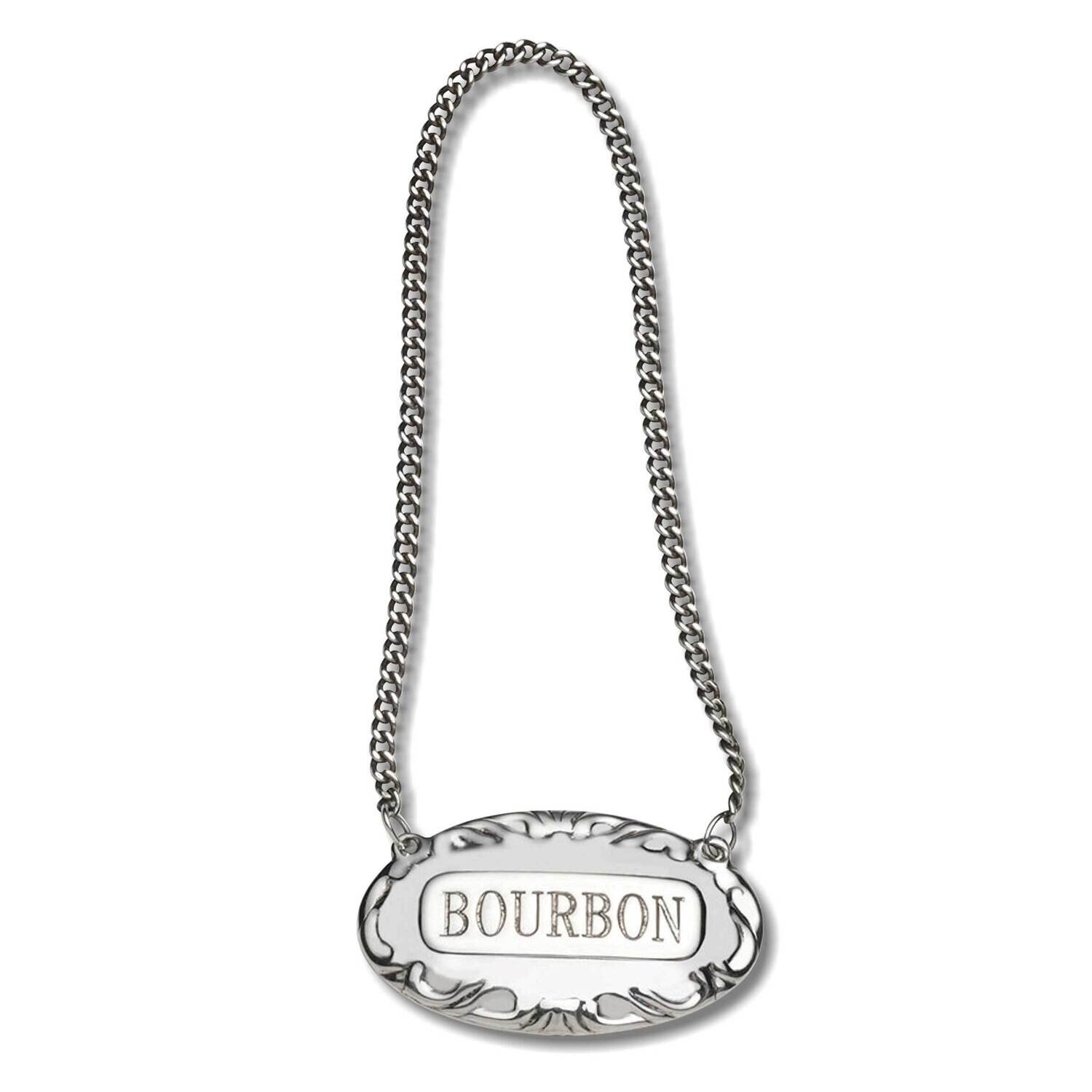 Empire Sterling Silver Bourbon Liquor Label GM21952, MPN: GM21952, 44228037868