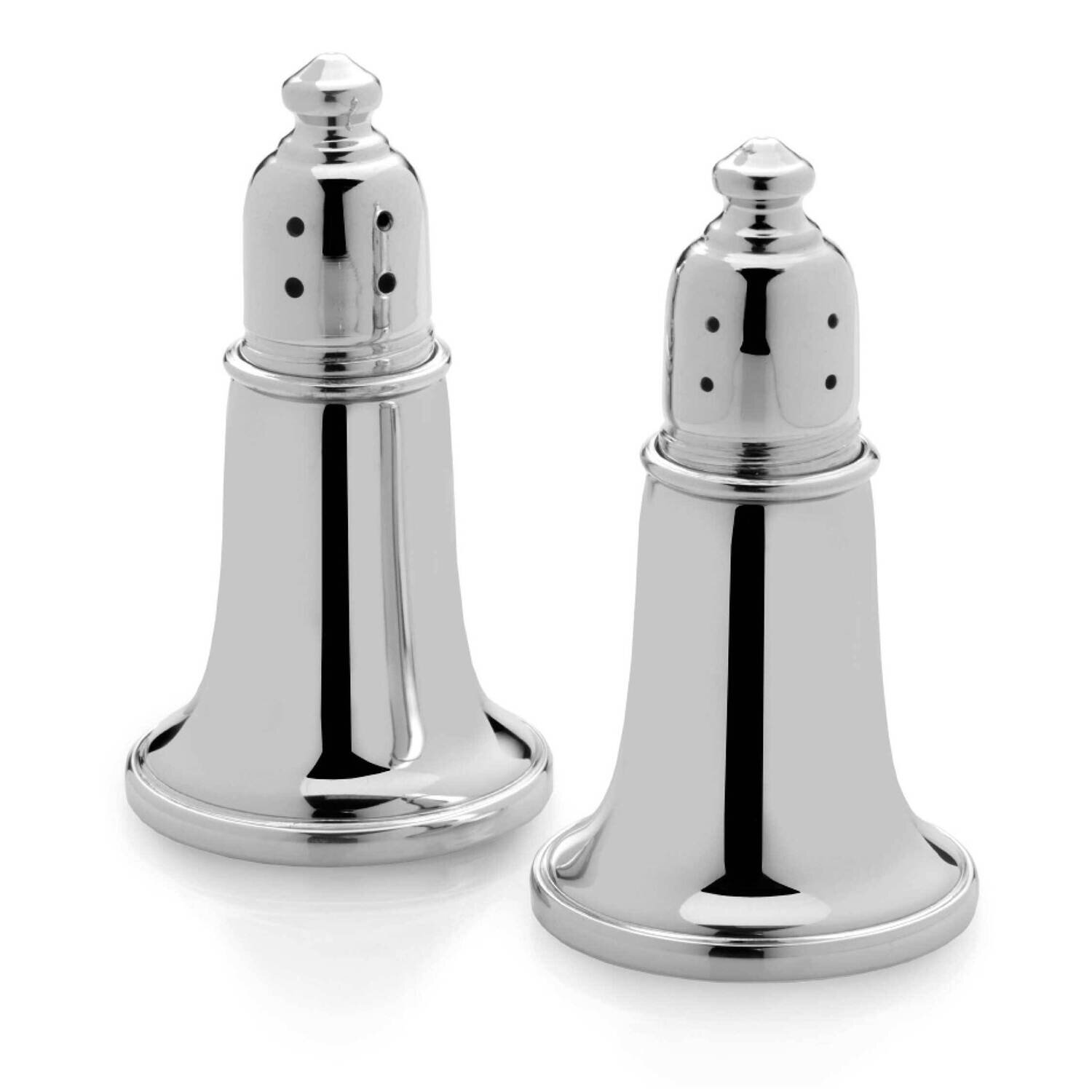 Empire Polished Pewter Glass Lined Salt and Pepper Set GM21965, MPN: GM21965, 781642002729