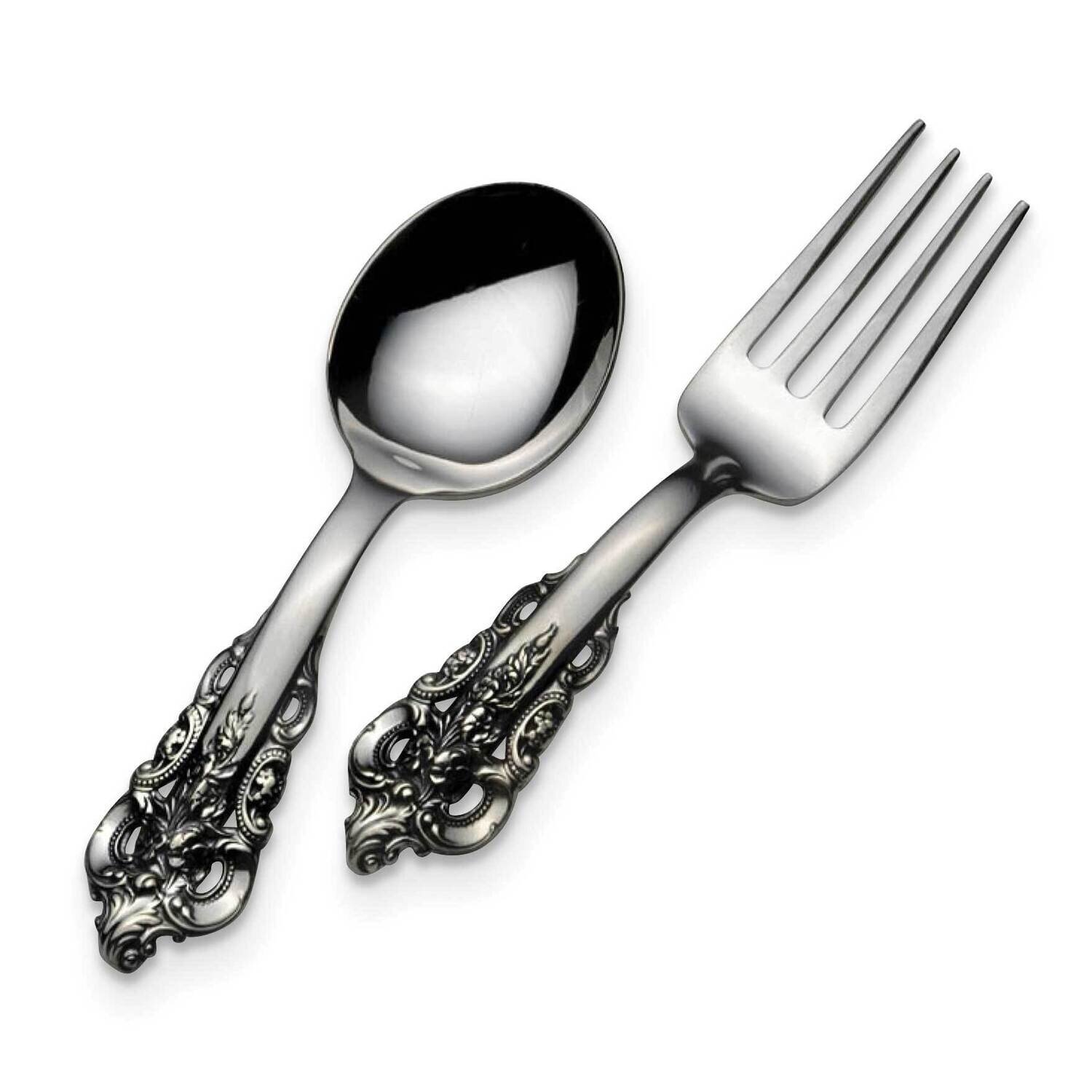 Wallace Grand Baroque Sterling Silver 2pc Baby Set GM21980, MPN: GM21980, 11477060640