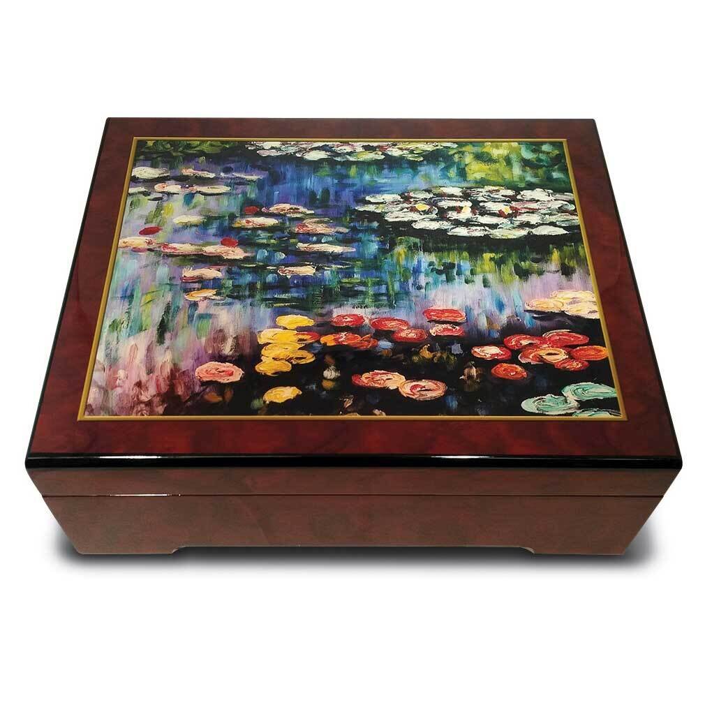 Monet Water Lilies Music Box GM22007, MPN: GM22007, 78776134700