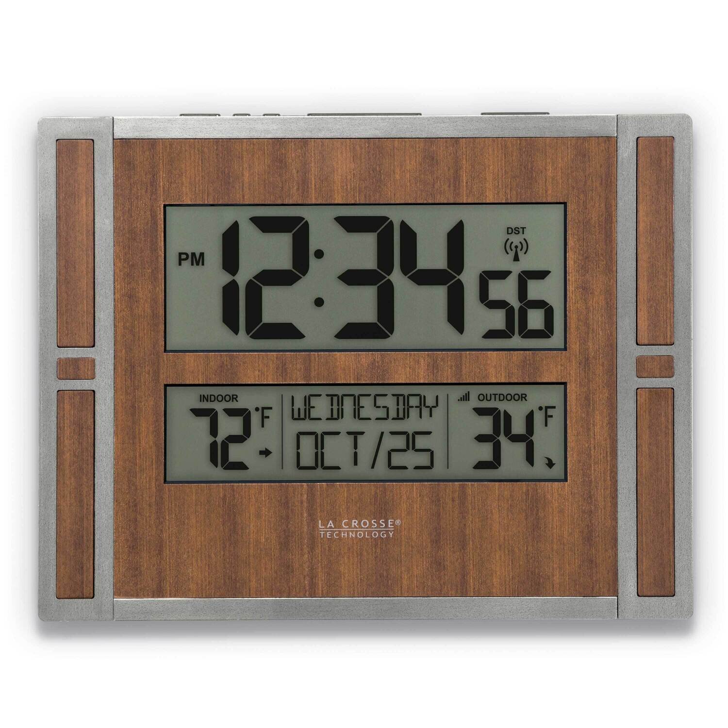 Weather Station with Forecast and Temp Atomic Clock GM22200