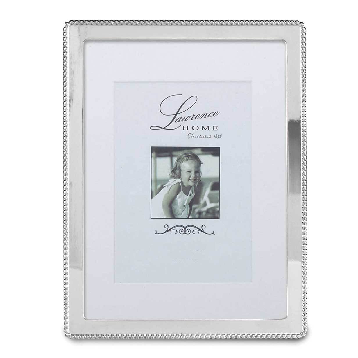 Silver-tone Metal 8 x 10 Inch Picture Frame with Outer Border of Beads GM22214, MPN: GM22214, 75114…