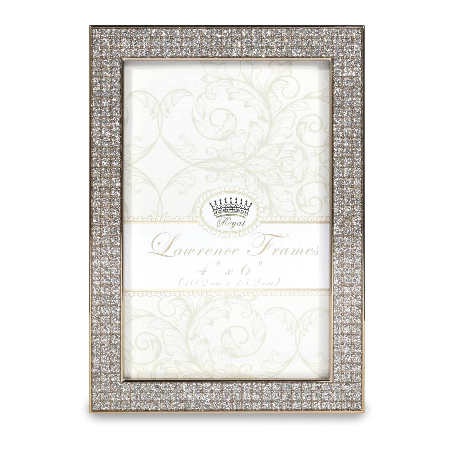 4 x 6 Inch Turner Gold-tone and Glitter Metal Picture Frame GM22240, MPN: GM22240, 751148073905