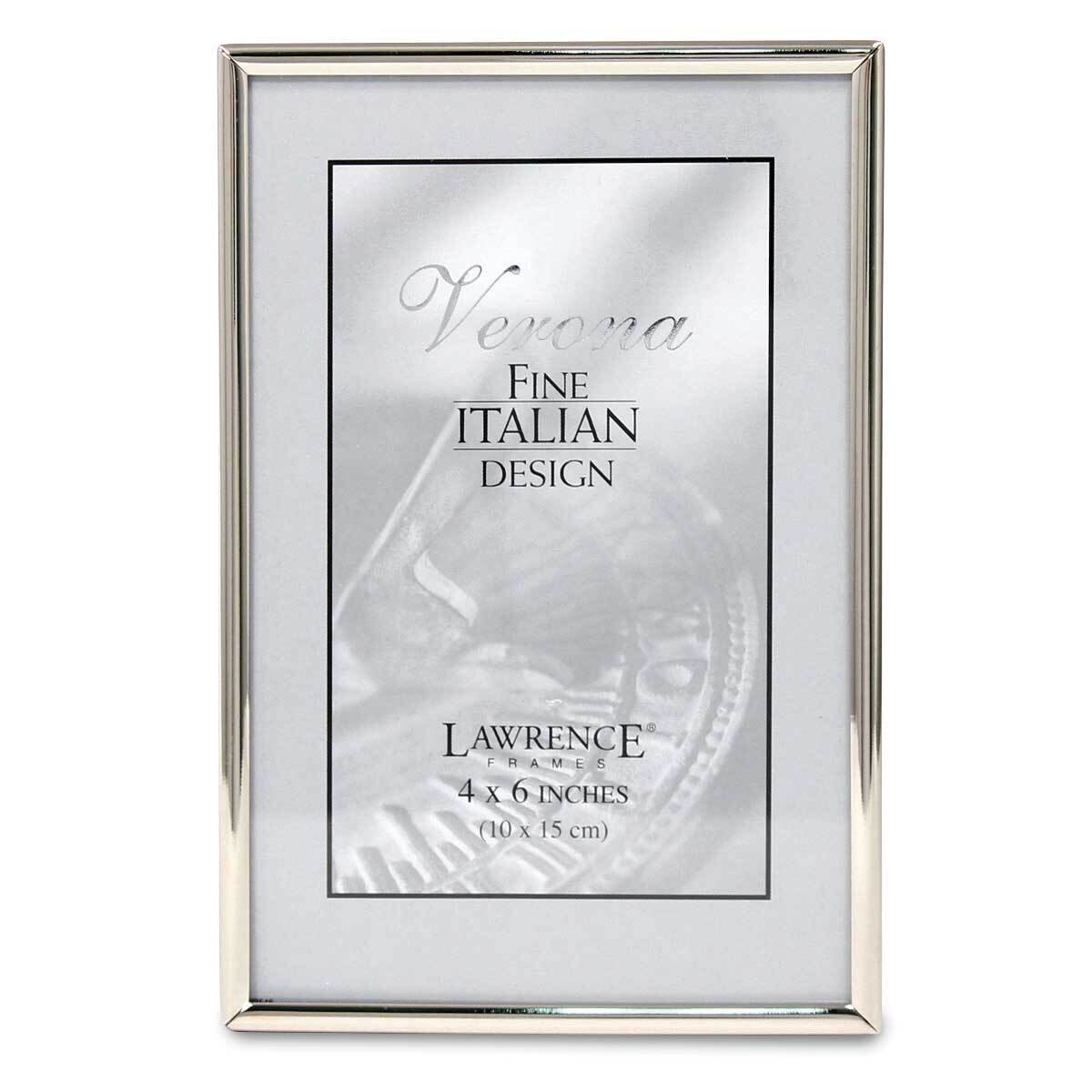 4 x 6 Inch Simply Silver-tone Metal Picture Frame GM22258, MPN: GM22258, 751148067737