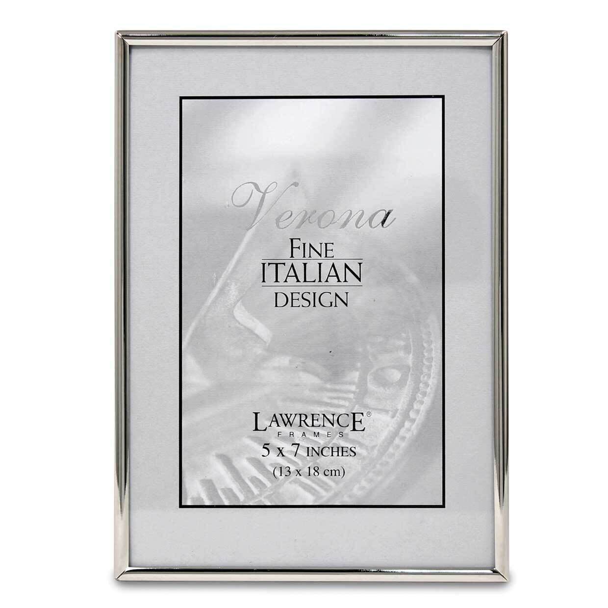 5 x 7 Inch Simply Silver-tone Metal Picture Frame GM22259, MPN: GM22259, 751148067768