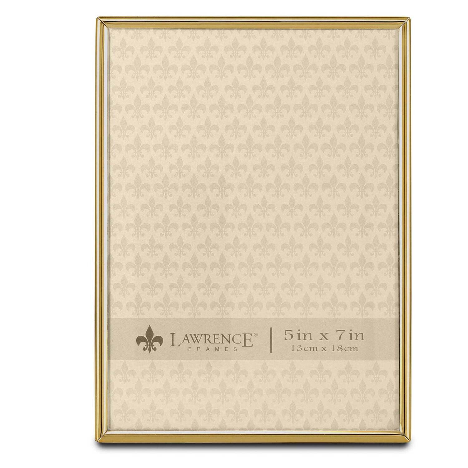 5 x 7 Inch Simply Gold-tone Metal Picture Frame GM22264, MPN: GM22264, 751148072250