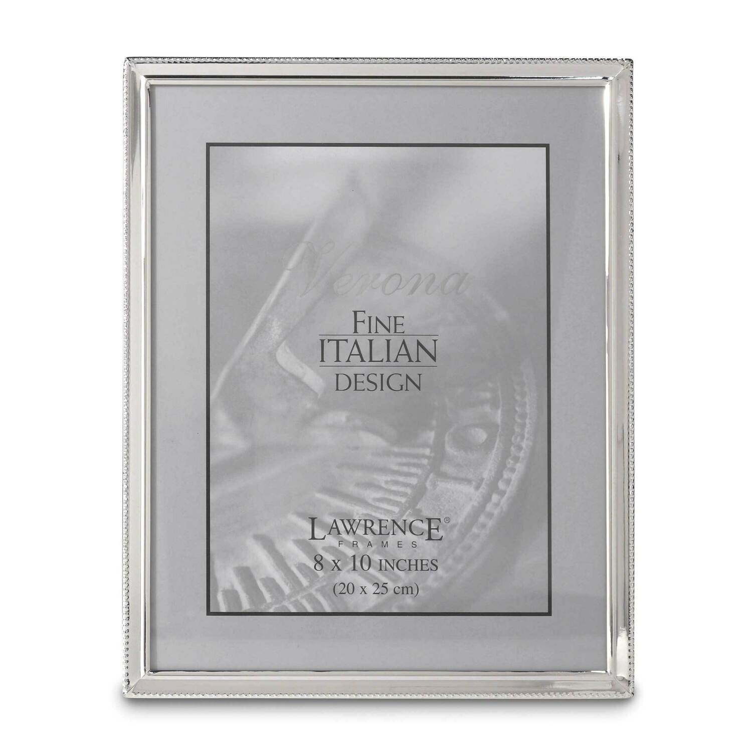 Polished Silver-plated 8 x 10 Inch Picture Frame Bead Border Design GM22284, MPN: GM22284, 75114806…