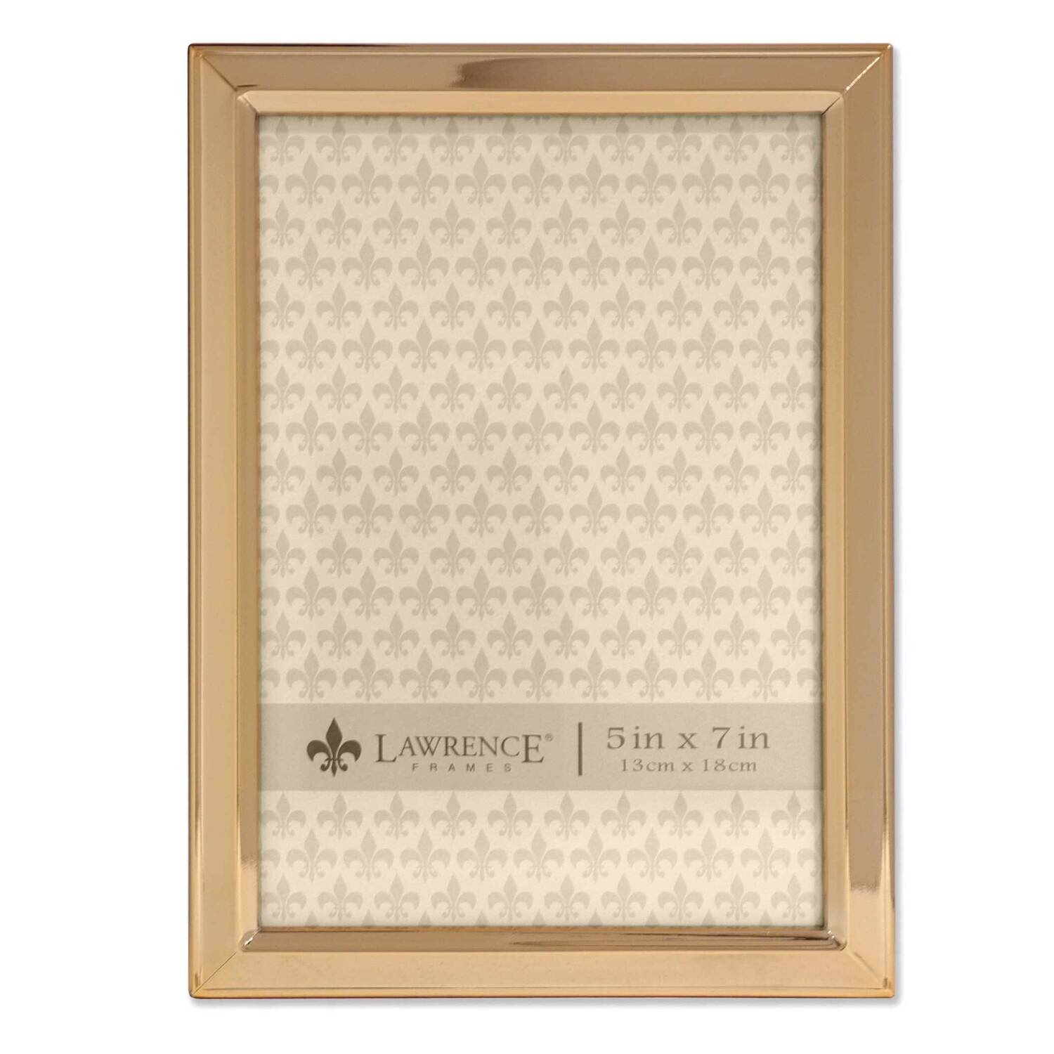 5 x 7 Inch Gold-tone Metal Picture Frame Classic Bevel GM22293, MPN: GM22293, 751148076371