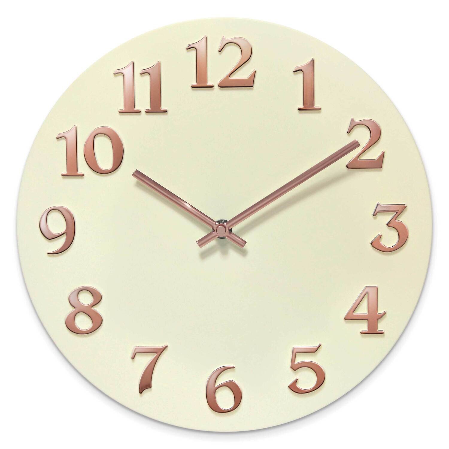 Vogue-Ivory Resin Wall Clock GM22295, MPN: GM22295, 731742213396