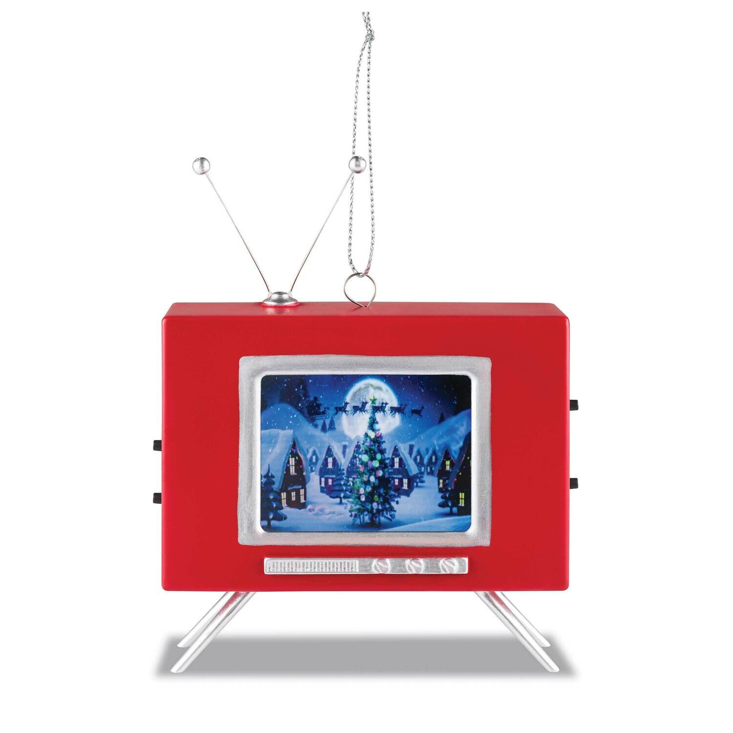 LCD Vintage TV Ornament GM22328