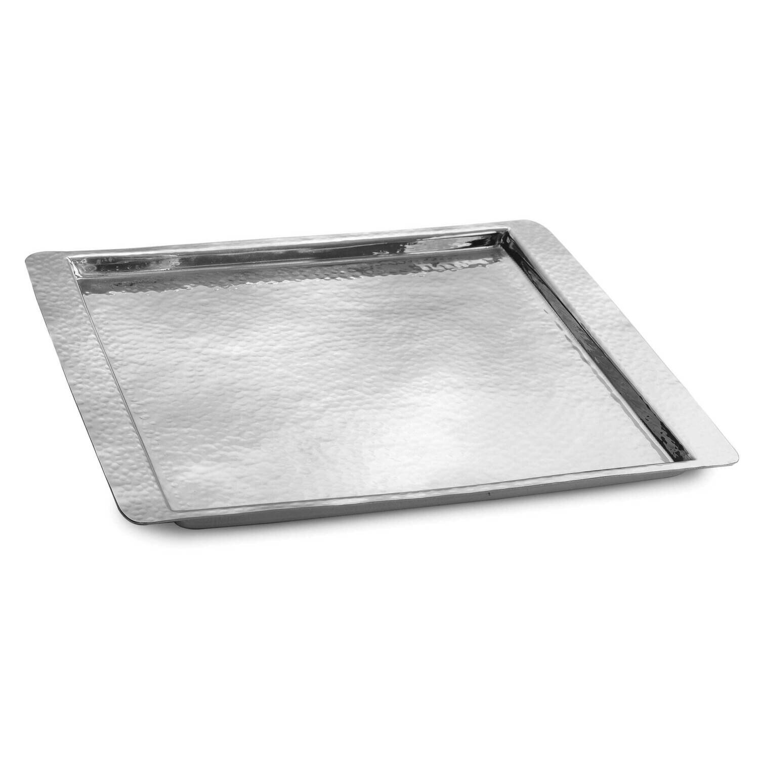 Hammered Stainless Steel Medium Tray GM22341