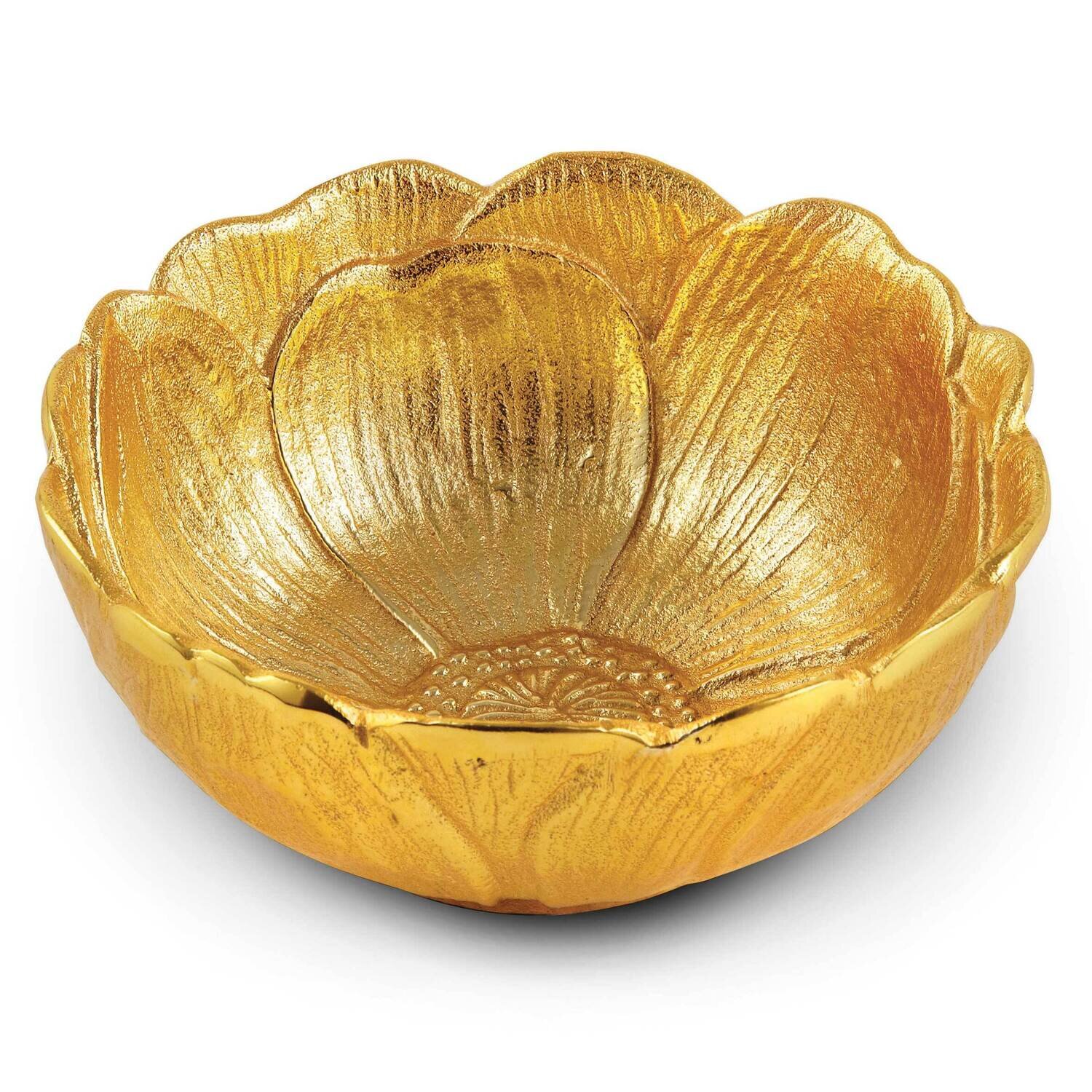 Gold Aluminum Lotus Bowl GM22346, MPN: GM22346, 15227726800