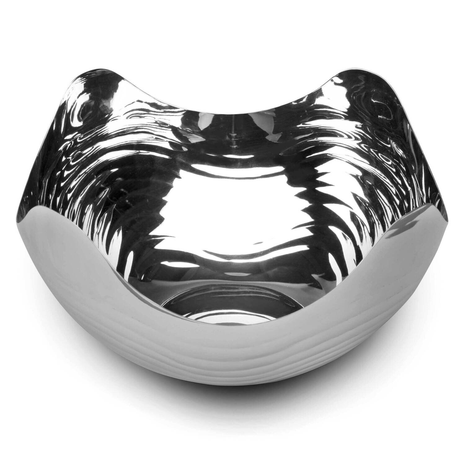Stainless Steel Ripple Wave 10 inch Bowl GM22358