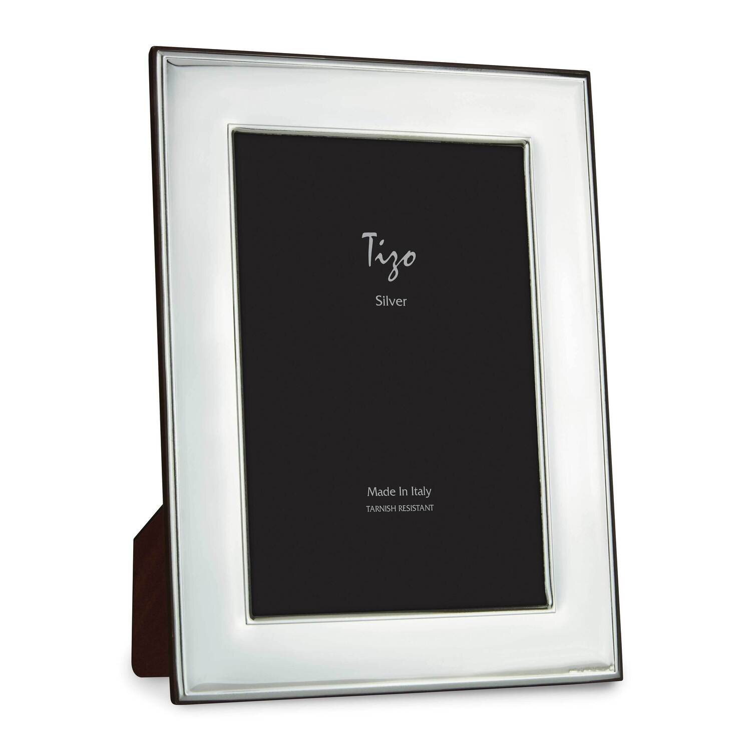 Sterling Silver Plain Wide 5 x 7 Inch Picture Frame GM22435, MPN: GM22435,