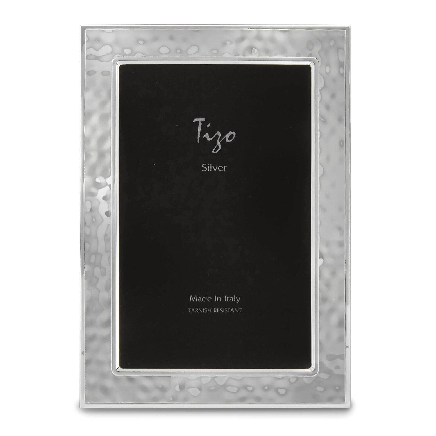 Sterling Silver Hammered Double Border 8 x 10 Inch Picture Frame GM22448, MPN: GM22448,
