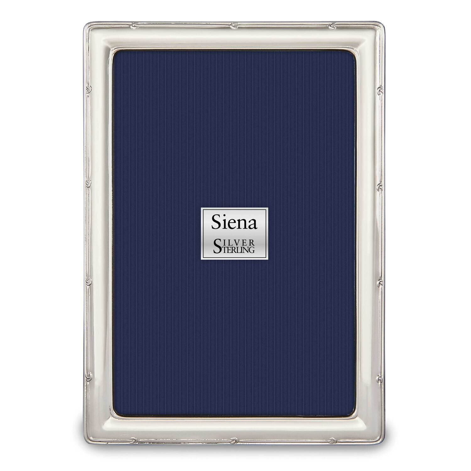 Sterling Silver Knotted Edge 4 x 6 Inch Picture Frame GM22449