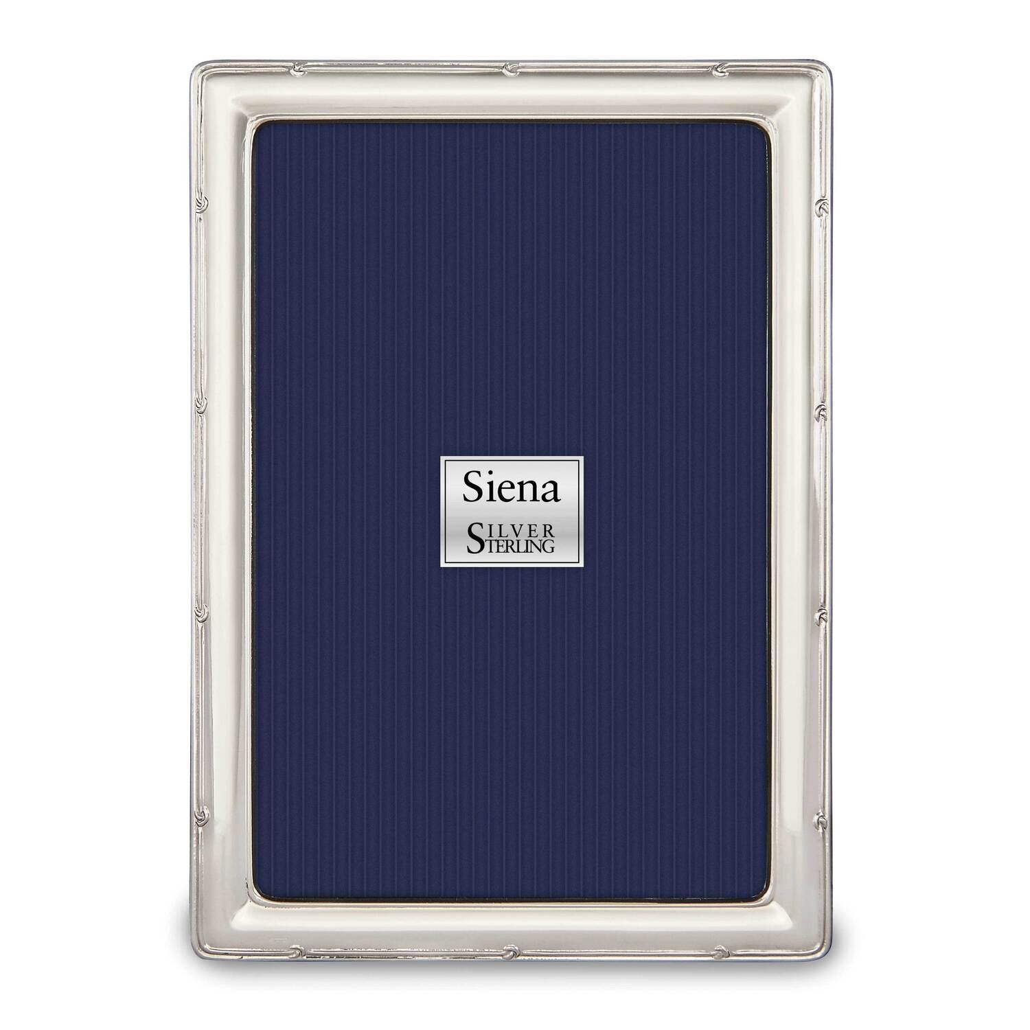 Sterling Silver Knotted Edge 5 x 7 Inch Picture Frame GM22450, MPN: GM22450,