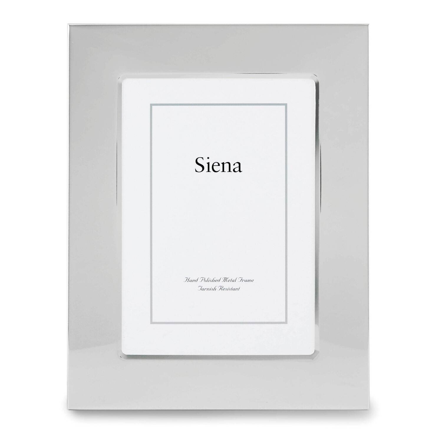 Silver-plated Plain Wide 4 x 6 Inch Picture Frame GM22463