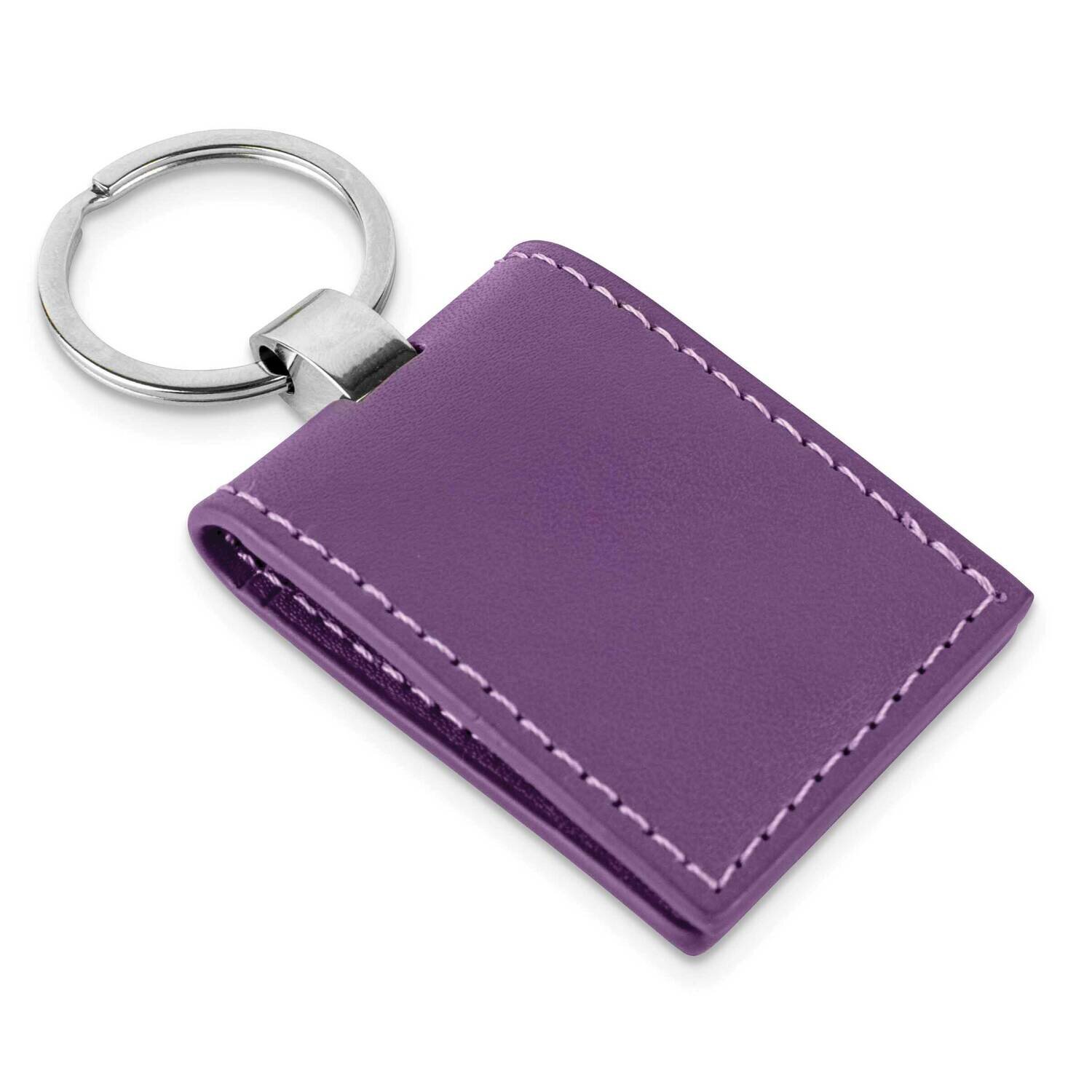 Purple Leather Key Ring with 2 Photo Windows GM22544, MPN: GM22544, 788089152116