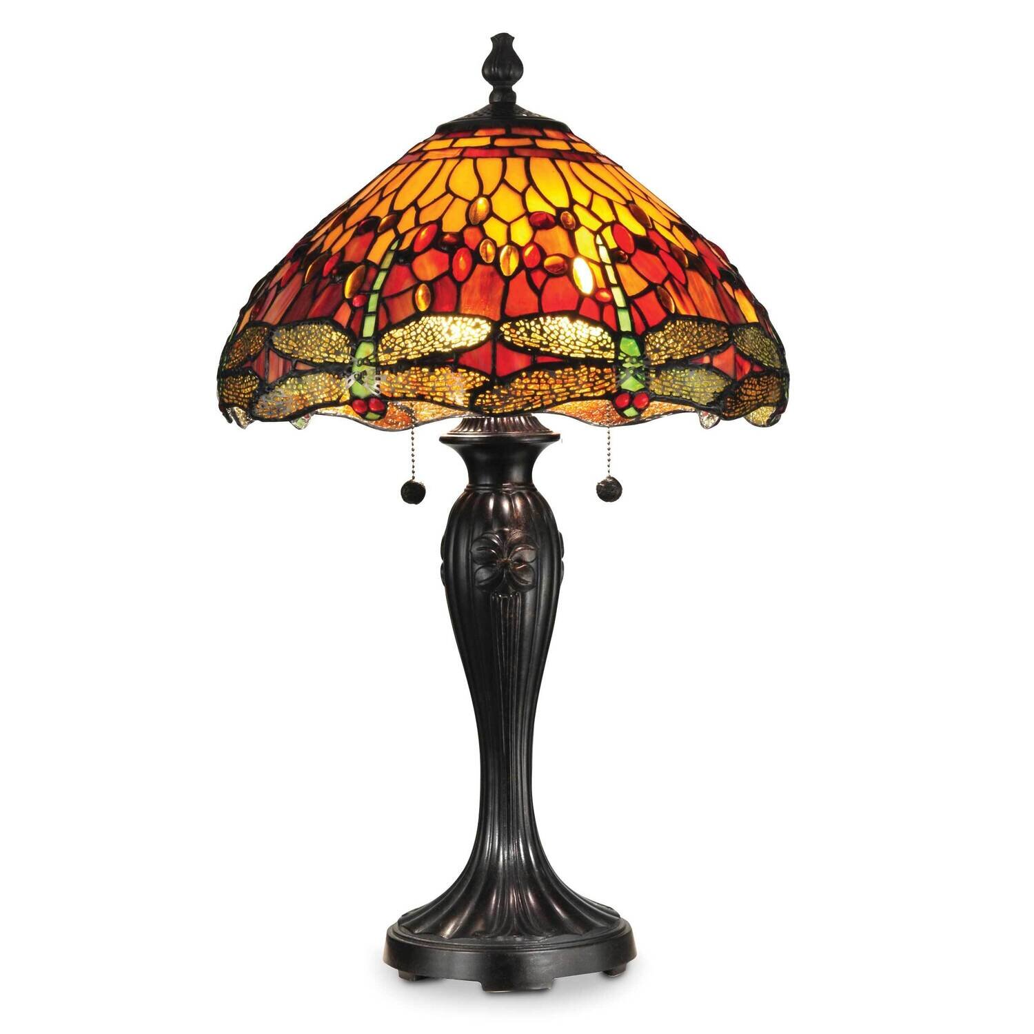 16 x27 Reves Dragonfly Tiffany Table Lamp GM22691, MPN: GM22691, 20258116551