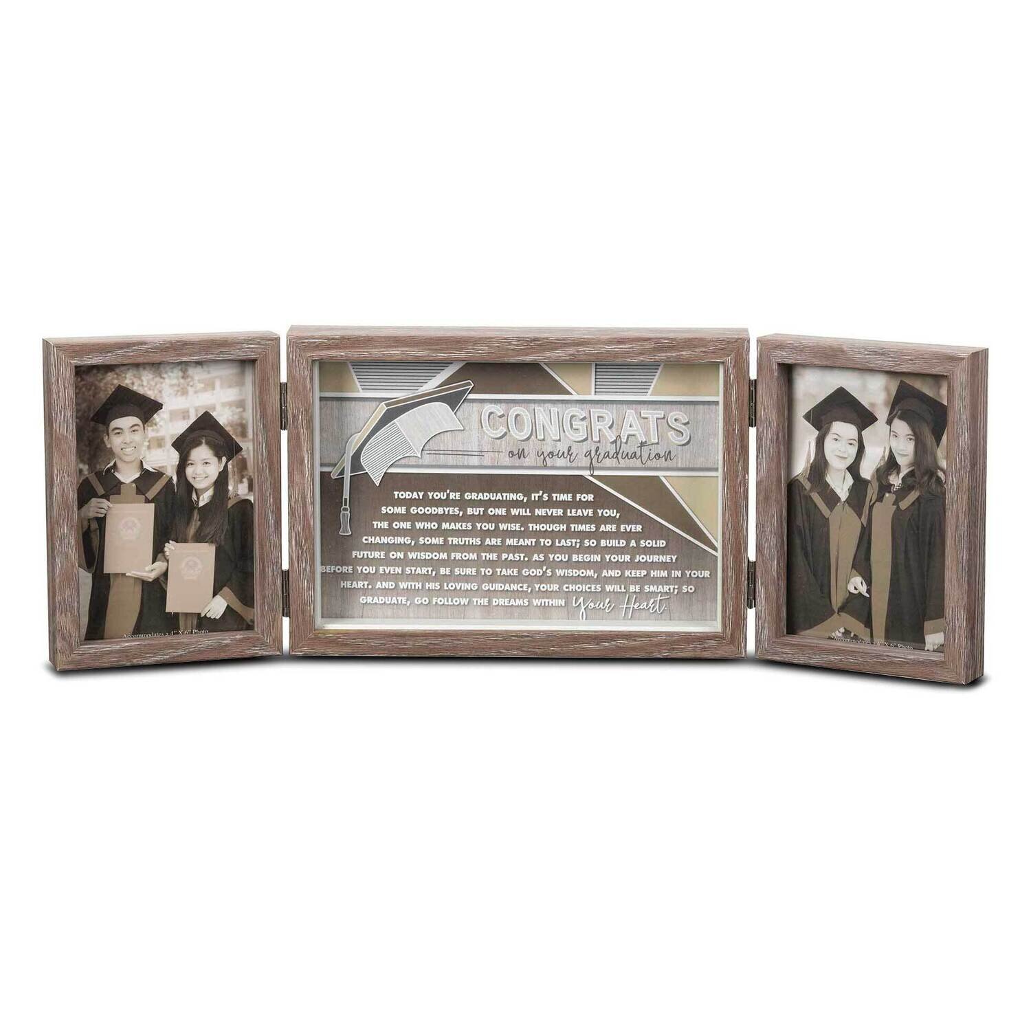 Graduation Resin Tabletop 4 x 6 Inch Photo Picture Frame GM22817