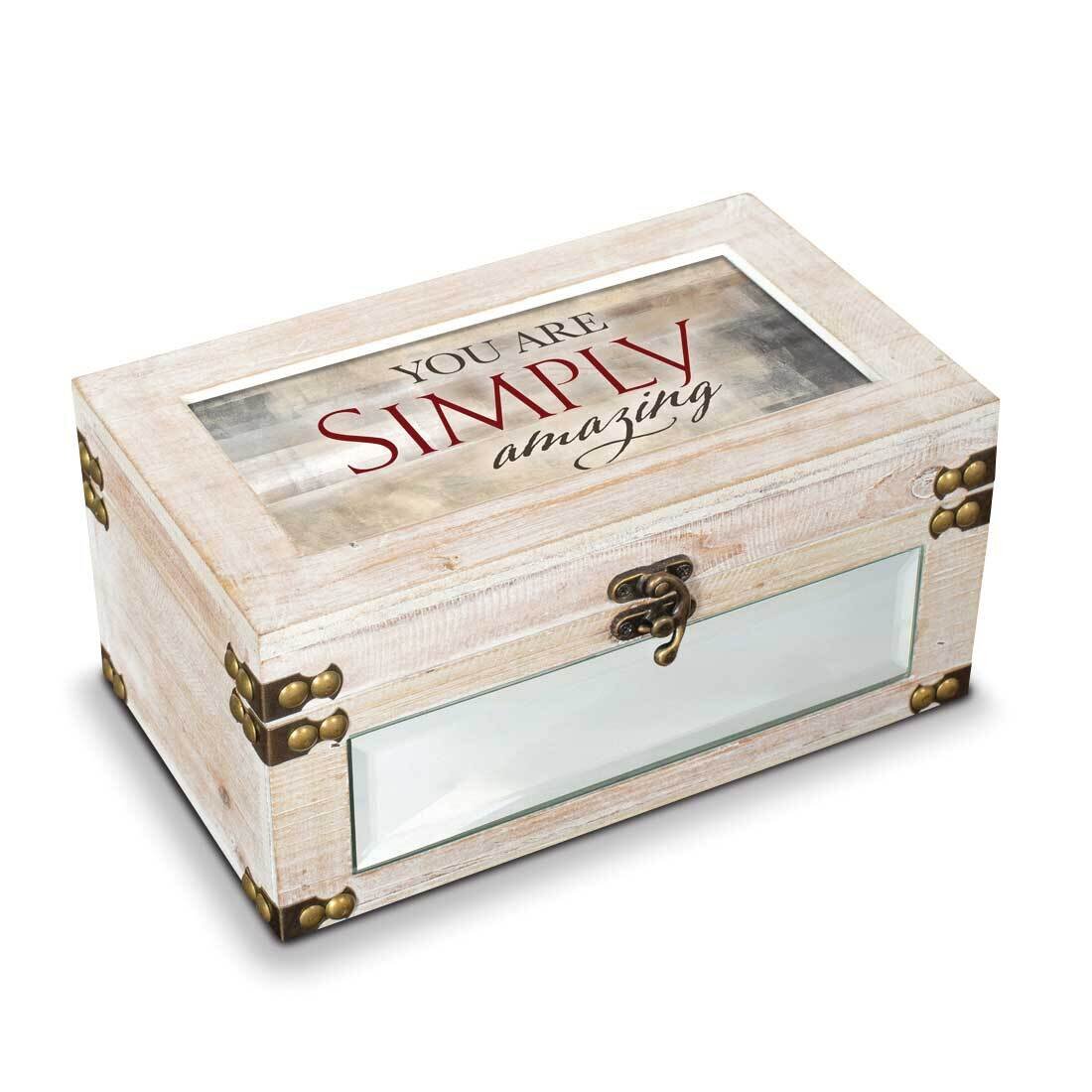 You Are Amazing Distressed Music Box: WONDERFUL WORLD GM22871, MPN: GM22871, 603799882705