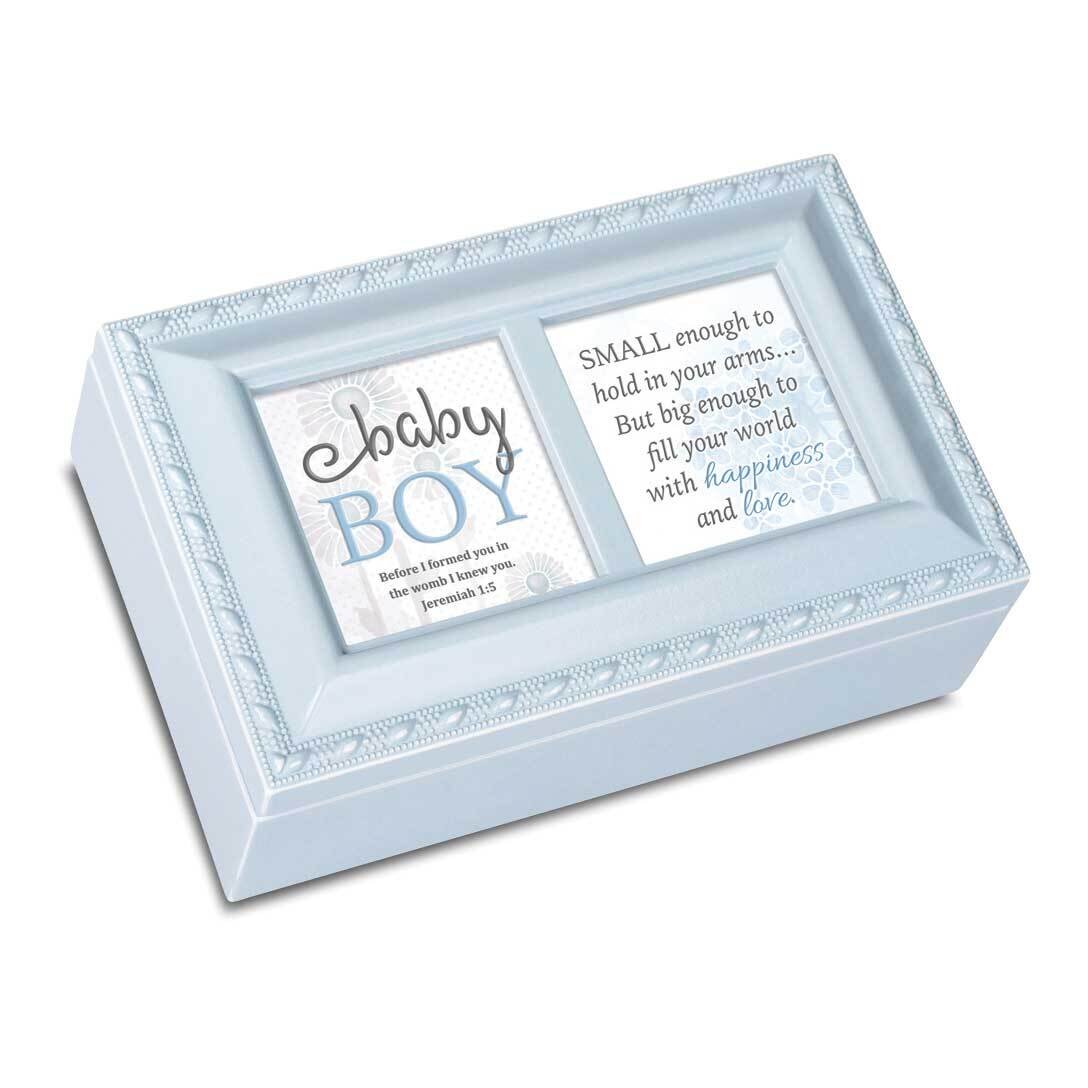 Treasured Wishes Baby Blue Box: JESUS LOVES ME GM22883, MPN: GM22883, 633303820695