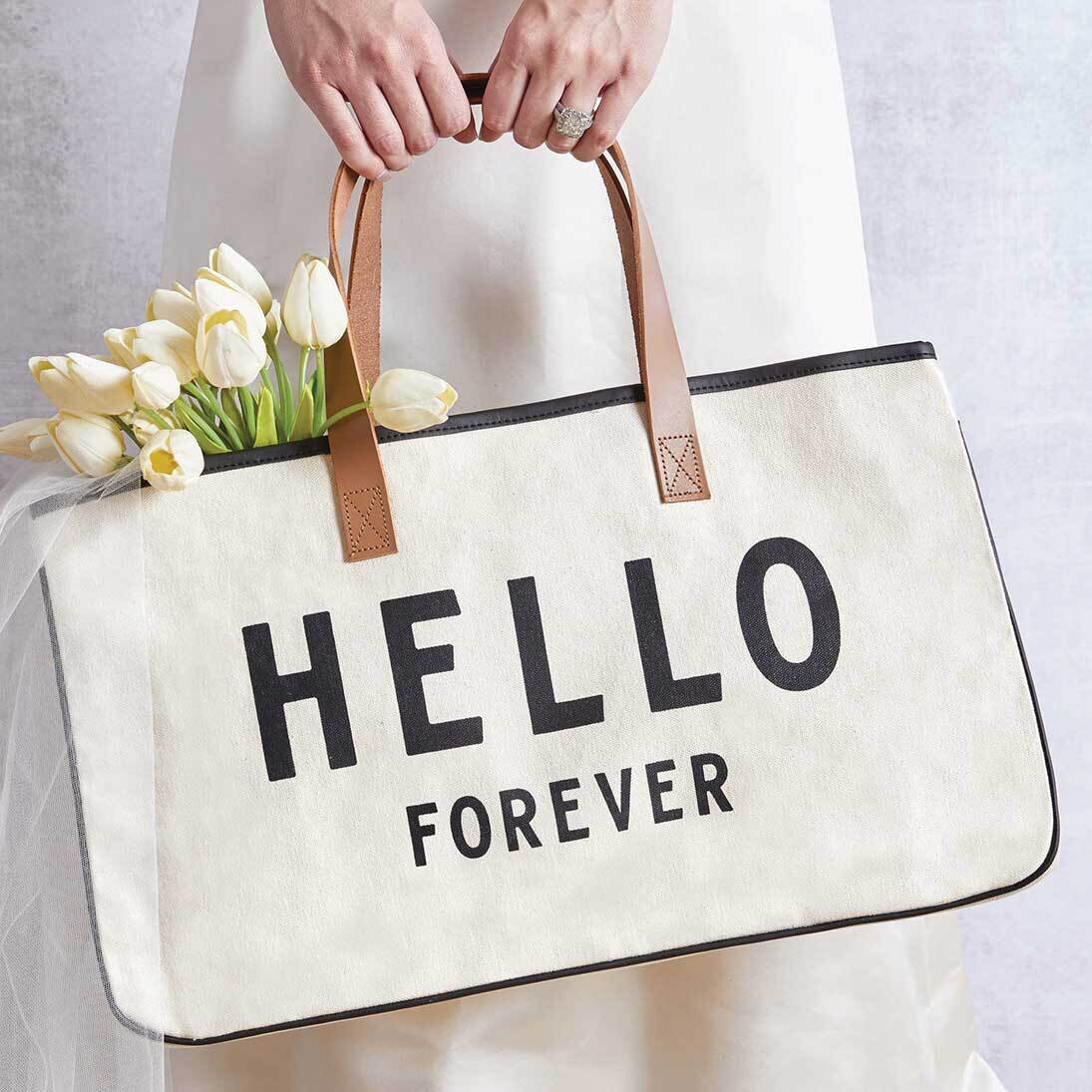 HELLO FOREVER Canvas Tote GM22995, MPN: GM22995, 886083648625
