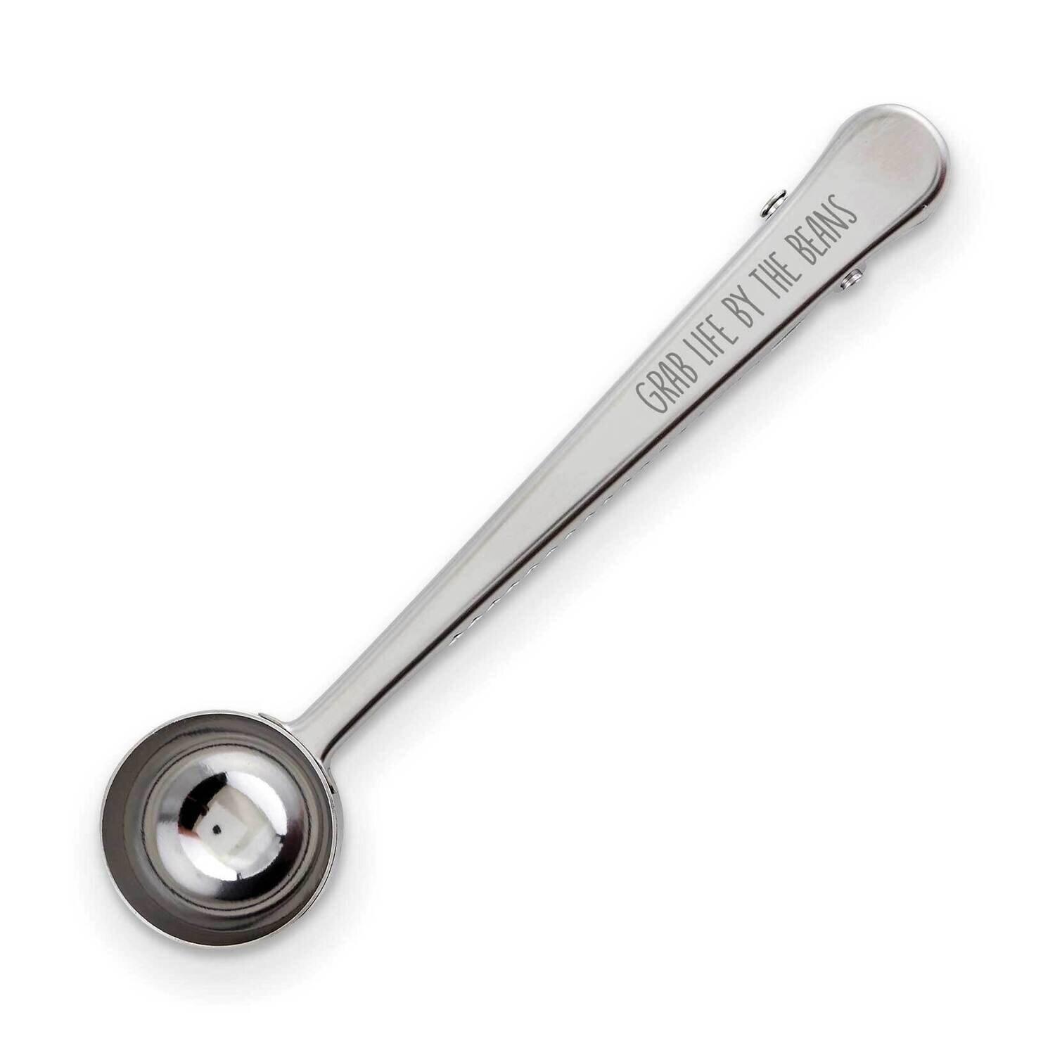 Coffee Clip and Scoop GRAB LIFE BY THE BEANS GM23036, MPN: GM23036, 886083623530