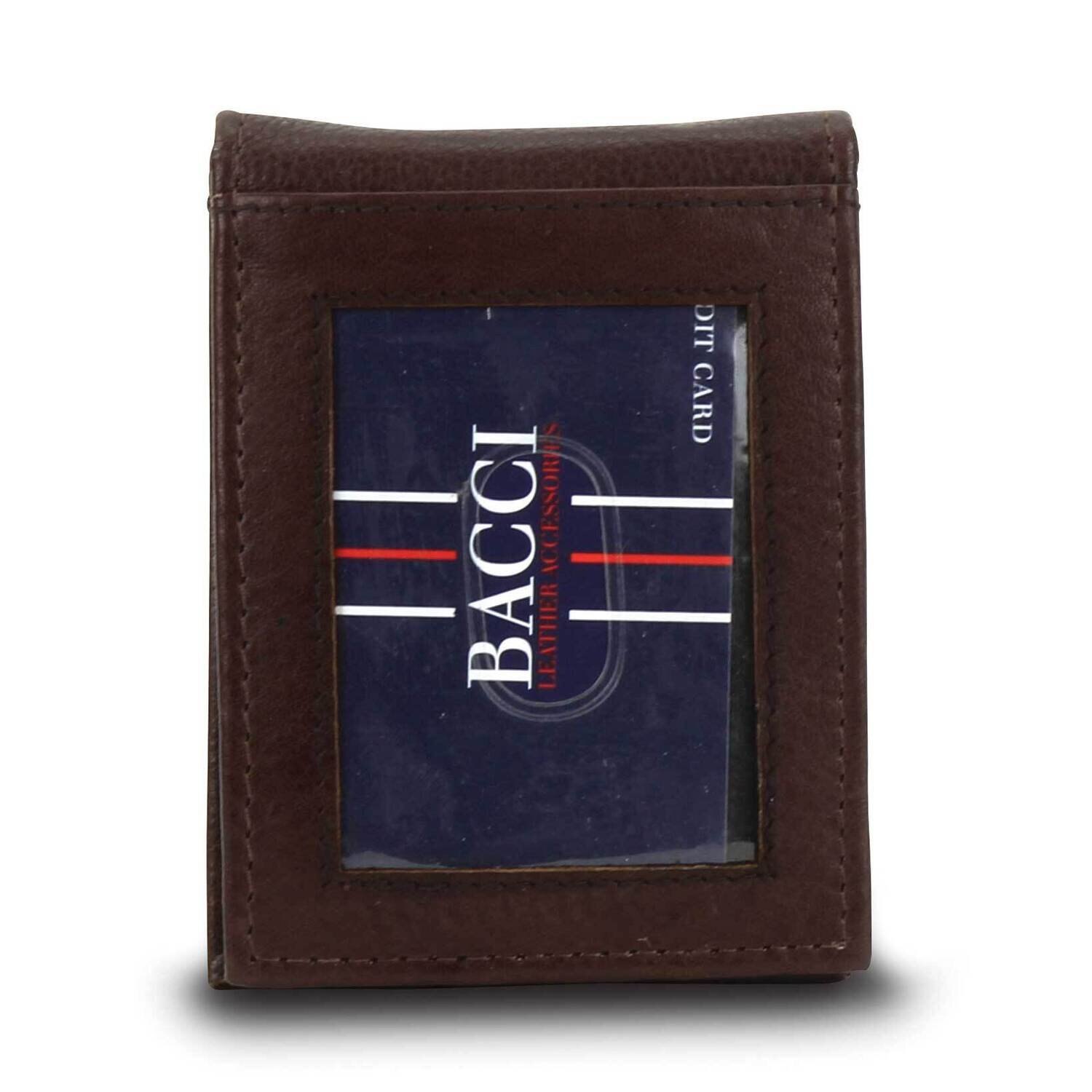 Brown Steer Hide Bifold Wallet with Magnetic Money Clip GM23260, MPN: GM23260,