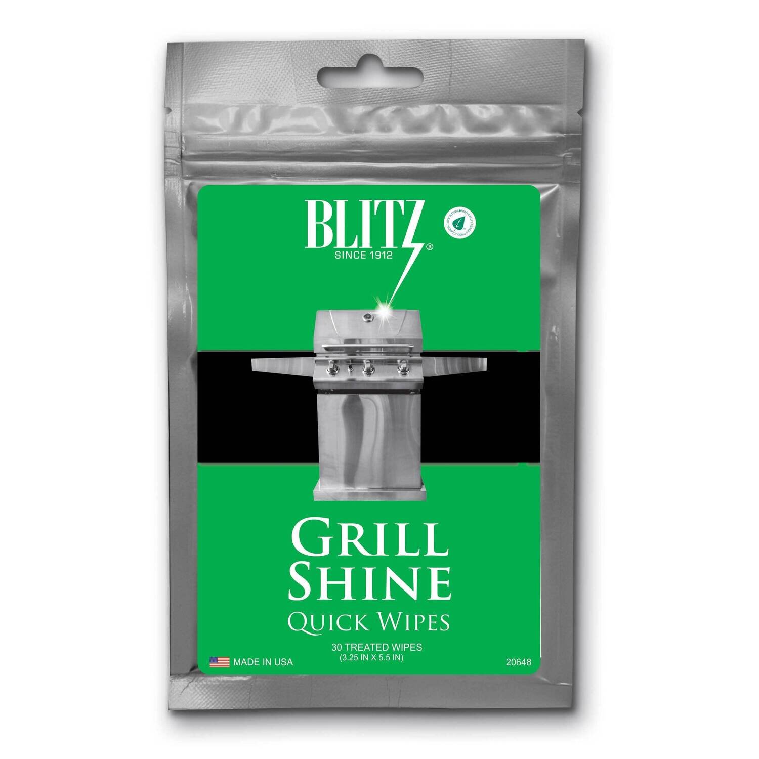 Grill Shine 30 Disposable Quick Wipes GM23298, MPN: GM23298, 75549206480