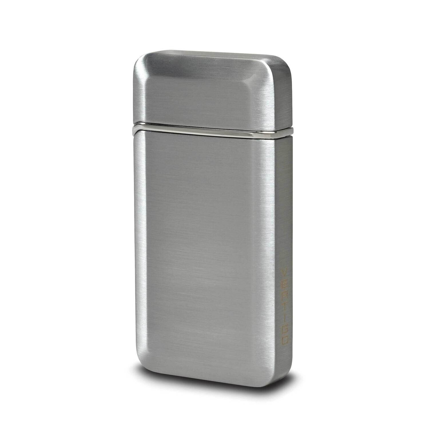 Falcon Single Flame Lighter with All Metal Housing Chrome GM23332