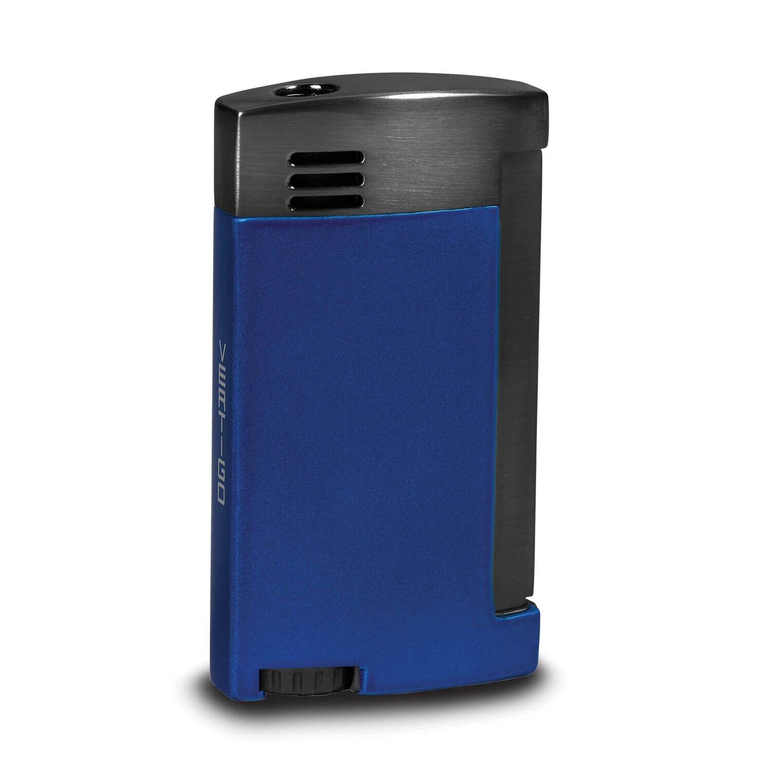 Amigo Single Flame Lighter with Side Squeeze Ignition Blue GM23340
